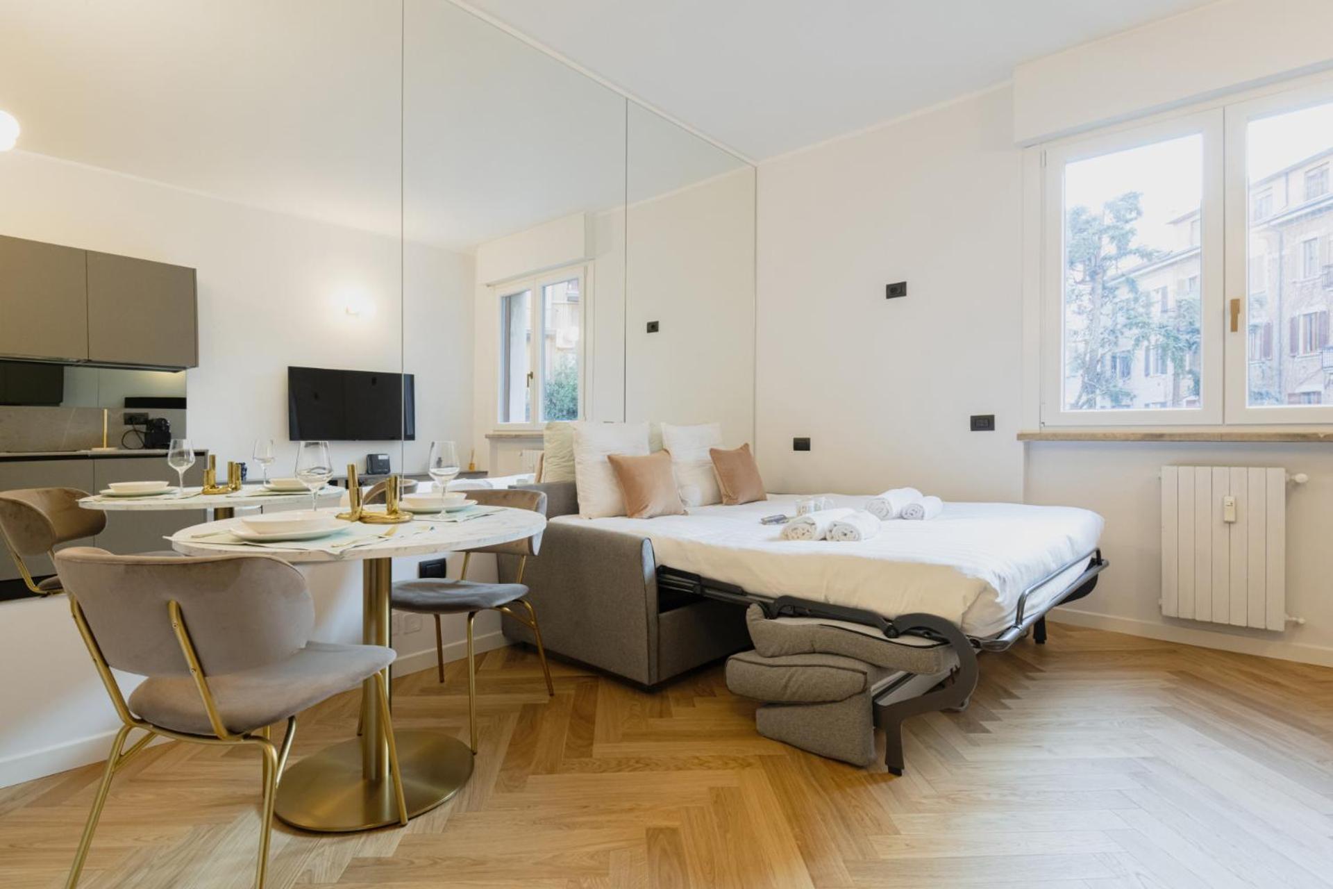 Apartmán Easylife - Nido Di Charme In Sant'Ambrogio Milán Exteriér fotografie